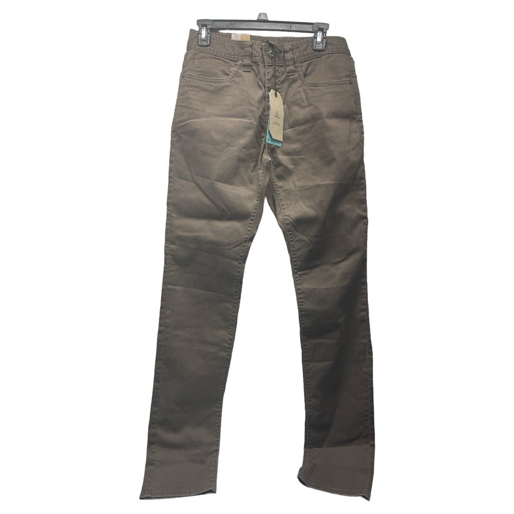 Prana Men's Slim Fit Brown 28/34 Jeans Pants